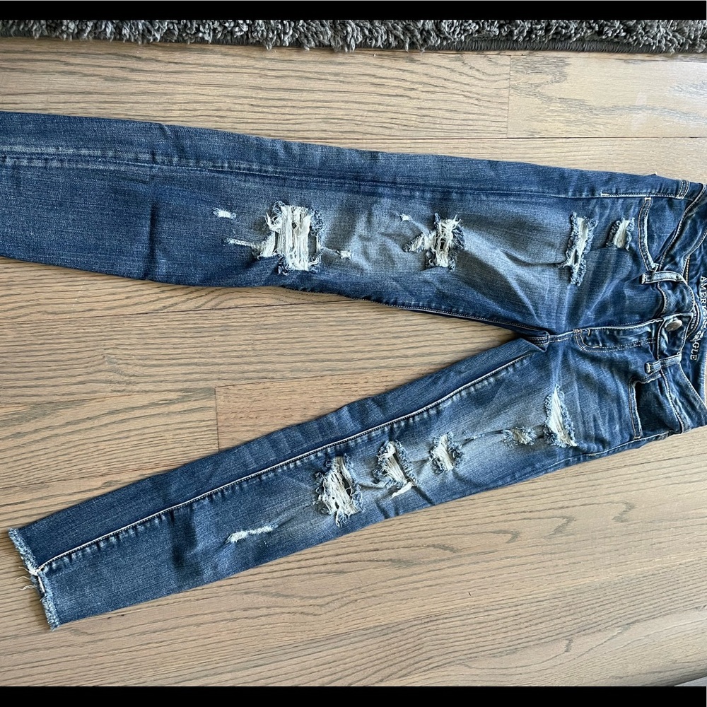 American Eagle super stretch jeans. Size 0.
